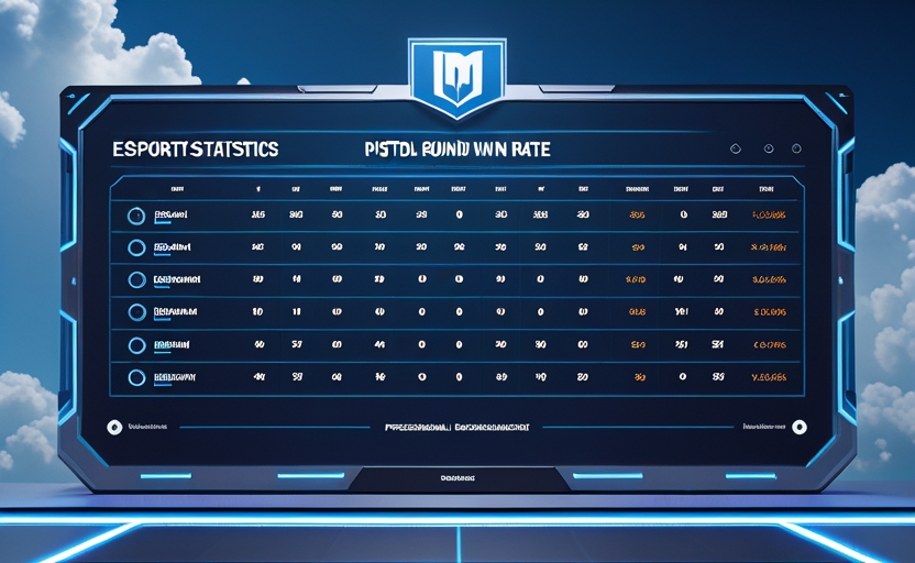 Bảng thống kê win rate pistol round theo map CS2 IEM Katowice 2024 và Valorant Champions 2024